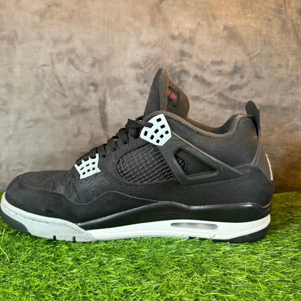 Jordan Air Jordan 4 Retro SE Mens Eleven Black Canvas Sneakers DH7138-006